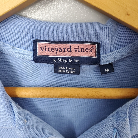 VINEYARD VINES Light Blue Polo Shirt - Picture 3 of 4